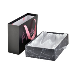 wholesale drawer paper cardboard packaging luxury hair extension boxes custom wig packaging box