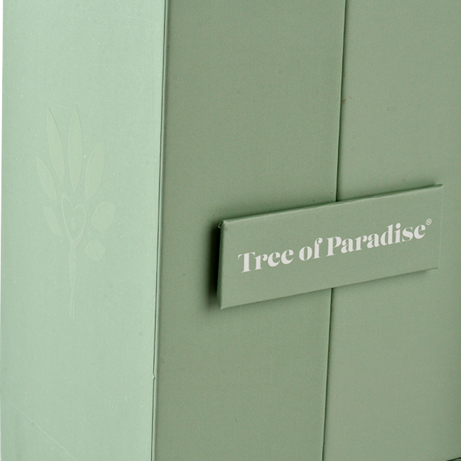 Hot sale luxury black color perfume candle packaging box customized box packaging