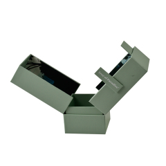 Hot sale luxury black color perfume candle packaging box customized box packaging