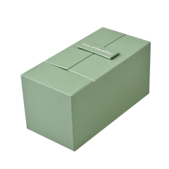 Hot sale luxury black color perfume candle packaging box customized box packaging