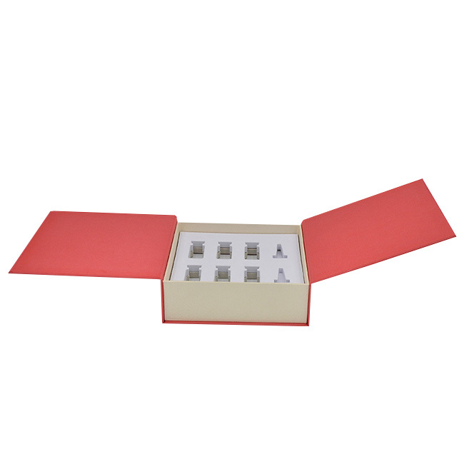 Custom size lid gift paper box packing cosmetic luxury perfume oil cardboard gift packaging box