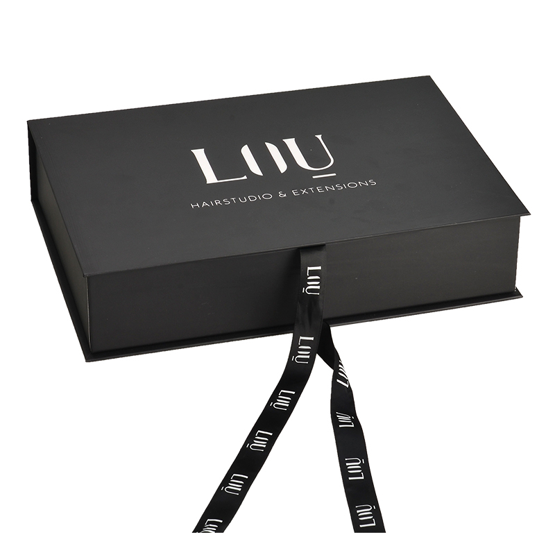 Wholesale Custom Logo Printing Gift Packaging Boxes Satin Insert Luxury Cardboard Packaging Box With Ribbon