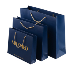 Hot sale clothing shoes packaging shopping carry gift bags custom printed luxury paper bag custom print logo