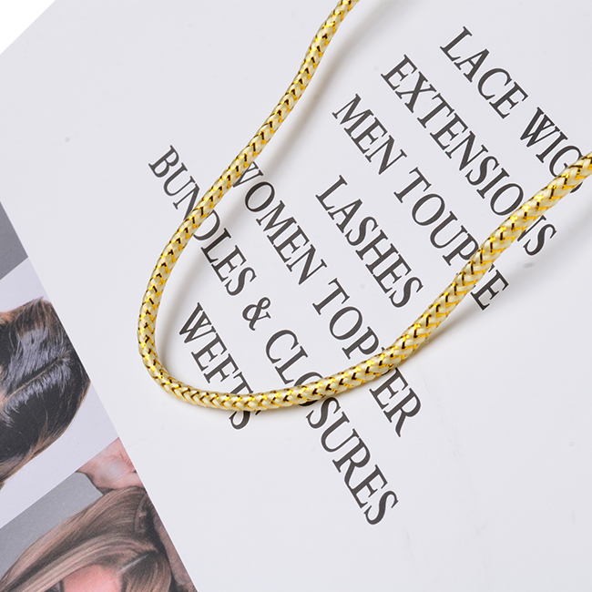 Manufacturers high quality eco friendly 150gam kraft paper bag with handle