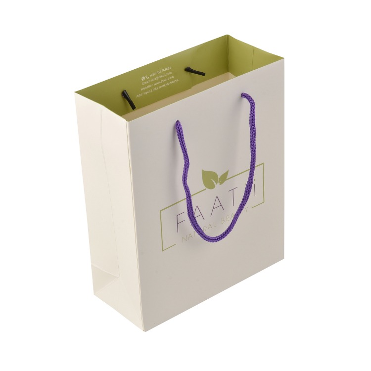 Luxury custom logo printed clothing packaging shoes carry paper bag packaging