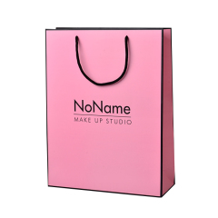 Luxury custom logo shoes men dresses women hand bags flat paper customized color design shopping paper bag