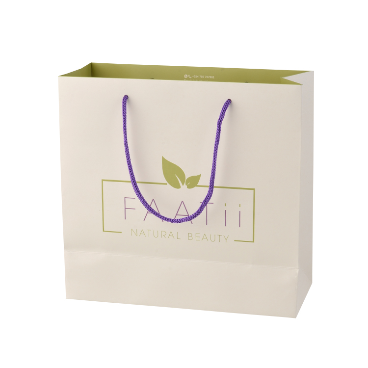 Luxury custom logo printed clothing packaging shoes carry paper bag packaging