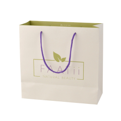 Luxury custom logo printed clothing packaging shoes carry paper bag packaging