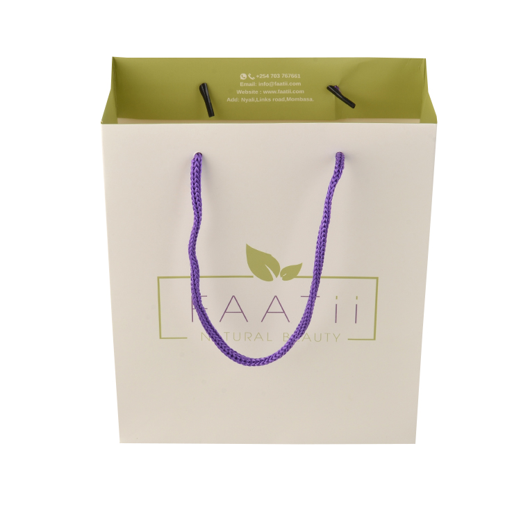 Luxury custom logo printed clothing packaging shoes carry paper bag packaging