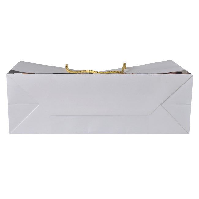 Manufacturers high quality eco friendly 150gam kraft paper bag with handle