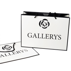 Wholesale new style high quality clothing apparel cosmetic paper shopping bag raw materials of paper bag making custom paper bag