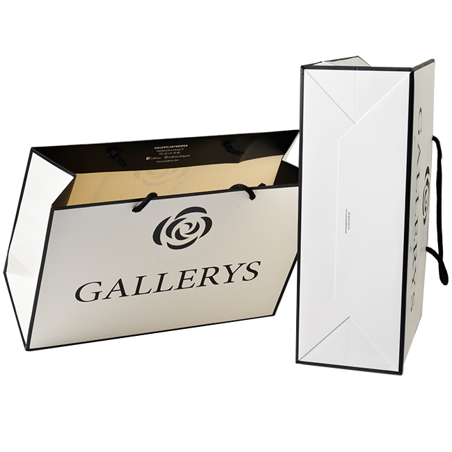 Wholesale new style high quality clothing apparel cosmetic paper shopping bag raw materials of paper bag making custom paper bag