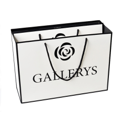 Wholesale new style high quality clothing apparel cosmetic paper shopping bag raw materials of paper bag making custom paper bag