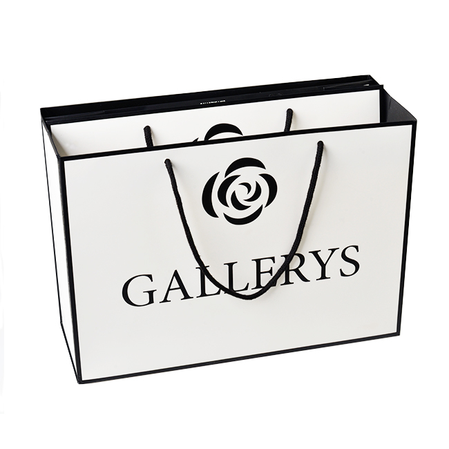 Wholesale new style high quality clothing apparel cosmetic paper shopping bag raw materials of paper bag making custom paper bag