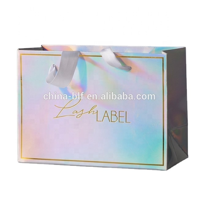 Wholesale gift carry bags luxury shoes clothing customized paper bag packaging