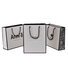 Customized own logo printing party bag cookies paper bag shopping packaging paper bags