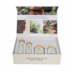 Luxury customized lotion cosmetics skin care oil perfume personal care gift packaging CBD box