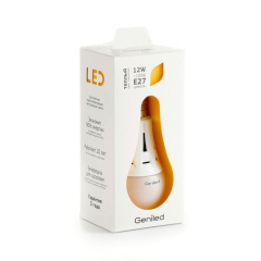 hot sale custom eco PVC window kraft drawer paper box gift packing box