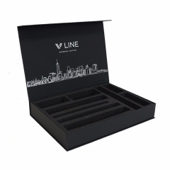 Hot sale custom luxury essential oil serums set packaging cosmetic gift box packaging