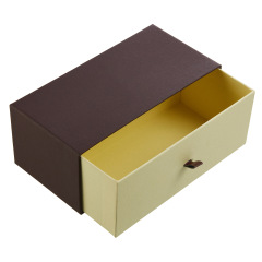 Wholesale Custom Logo Printed Luxury Sliding Packaging Drawer Gift Box