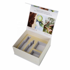 Customized Full Color Printing Magnetic Cardboard Dropper Bottle Gift Essential Oil Packaging Boxes