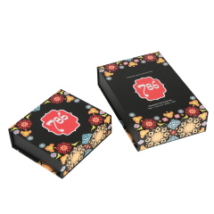 Custom paper gift set packaging set nail polish box with insert