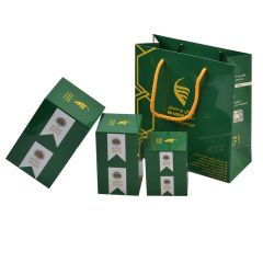 Luxury custom bottle paper packaging gift comb bee honey box