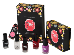 Custom paper gift set packaging set nail polish box with insert