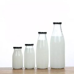 100ml 200ml 250ml 500ml 1000ml Milk Glass Bottle