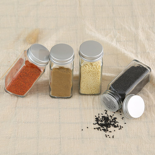80ml 120ml Spice Seasoning Bottle With Different Caps