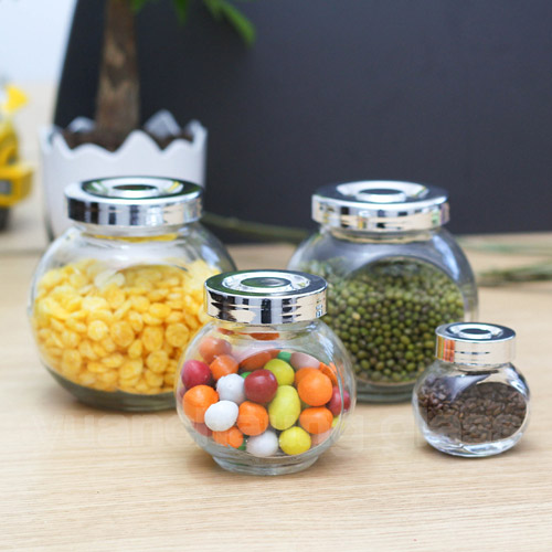 50ml 180ml 380ml 480ml Glass Jar for Candy