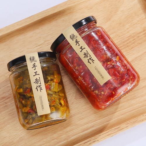 25ml 50ml 150ml 100ml 195ml 240ml 450ml 350ml 500ml 1000ml Pickle bottle Honey Bottle