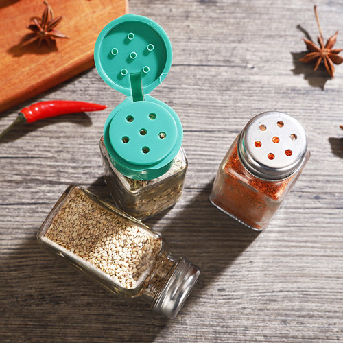80ml 120ml Spice Seasoning Bottle With Different Caps