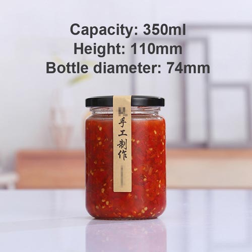25ml 50ml 150ml 100ml 195ml 240ml 450ml 350ml 500ml 1000ml Pickle bottle Honey Bottle