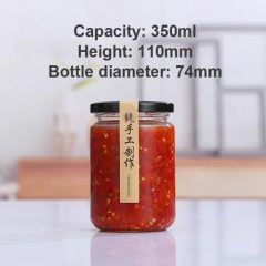 25ml 50ml 150ml 100ml 195ml 240ml 450ml 350ml 500ml 1000ml Pickle bottle Honey Bottle