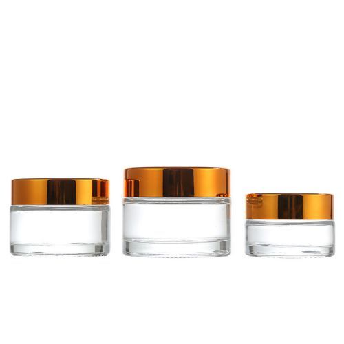 5g 10g 15g 20g 30g 50g 100g Clear Face Cream Glass Jar