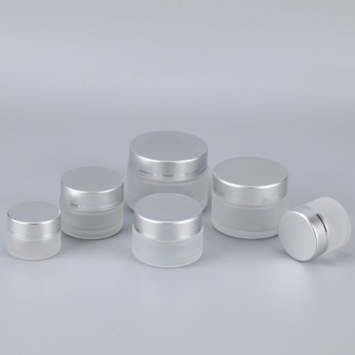 5g 10g 15g 20g 30g 50g 100g Frosted Face Cream Glass Jar