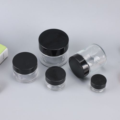 5g 10g 15g 20g 30g 50g 100g Clear Face Cream Glass Jar