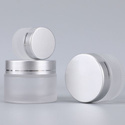 5g 10g 15g 20g 30g 50g 100g Frosted Face Cream Glass Jar