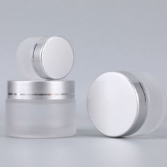 5g 10g 15g 20g 30g 50g 100g Frosted Face Cream Glass Jar