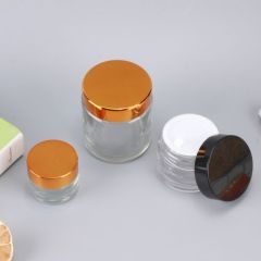 5g 10g 15g 20g 30g 50g 100g Clear Face Cream Glass Jar