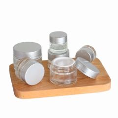 5g 10g 15g 20g 30g 50g 100g Clear Face Cream Glass Jar