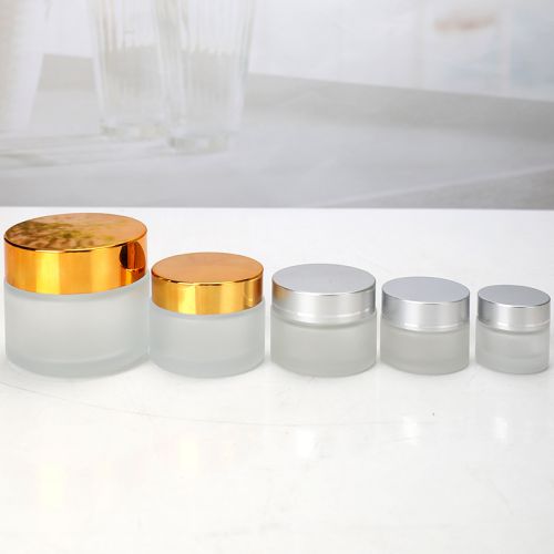 5g 10g 15g 20g 30g 50g 100g Frosted Face Cream Glass Jar