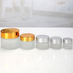 5g 10g 15g 20g 30g 50g 100g Frosted Face Cream Glass Jar
