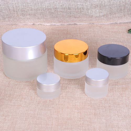 5g 10g 15g 20g 30g 50g 100g Frosted Face Cream Glass Jar