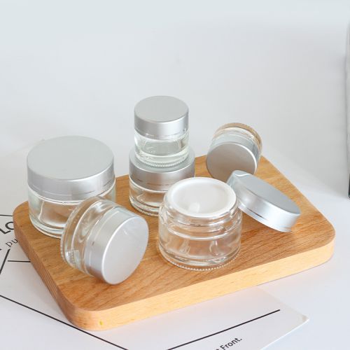 5g 10g 15g 20g 30g 50g 100g Clear Face Cream Glass Jar