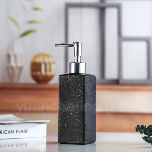 350ml Glass Bottle for Hand Sanitizer Shampoo