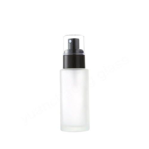 20ml 30ml 40ml 50ml 60ml 100ml 120ml Glass Lotion Serum Bottle With Two Pump Heads for Spraying and Pressing