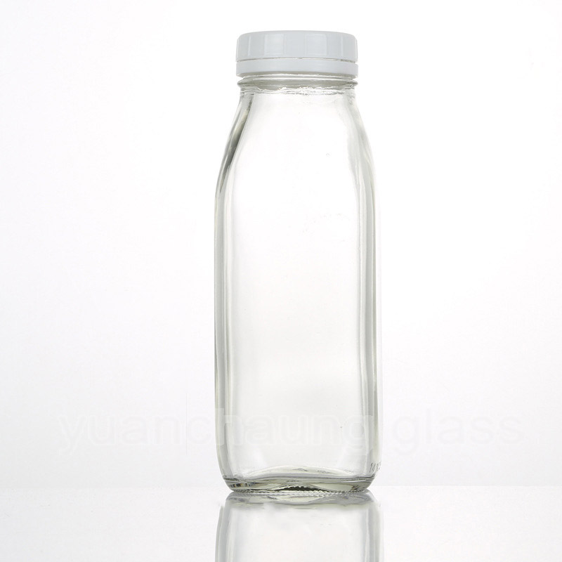 300ml 400ml 500ml 1000ml Glass Milk Bottle