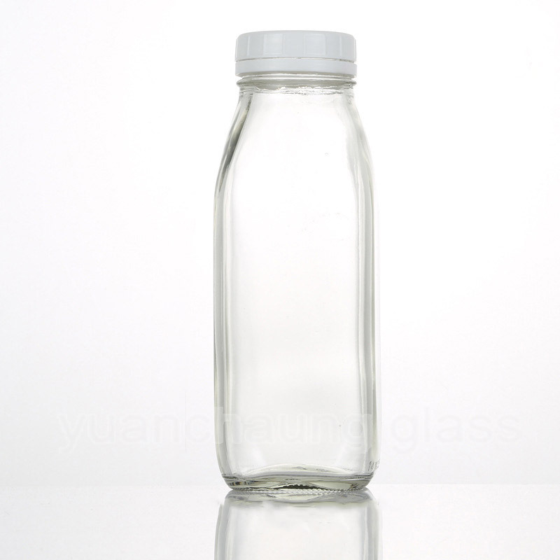 300ml 400ml 500ml 1000ml Glass Milk Bottle